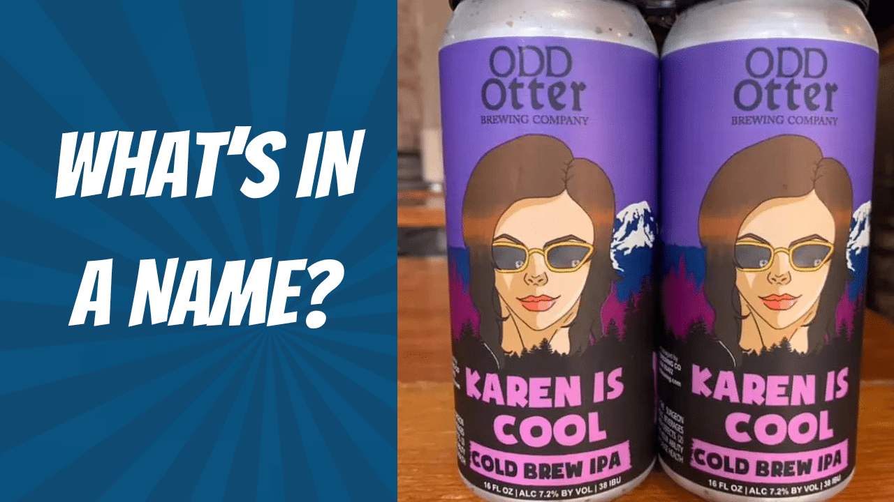 4-pack of Karen is Cool Beer from Odd Otter Brewing