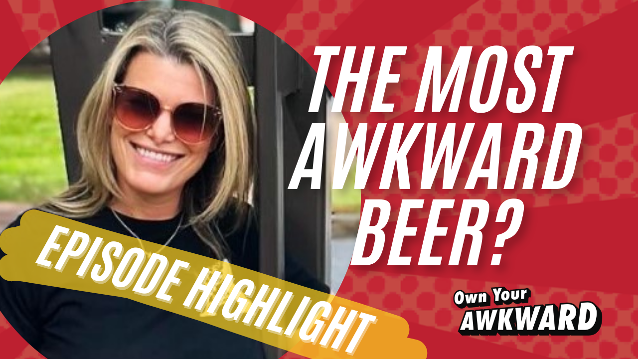 Headshot of podcast guest Amanda Poliak featured on the Own Your Awkward Podcast
