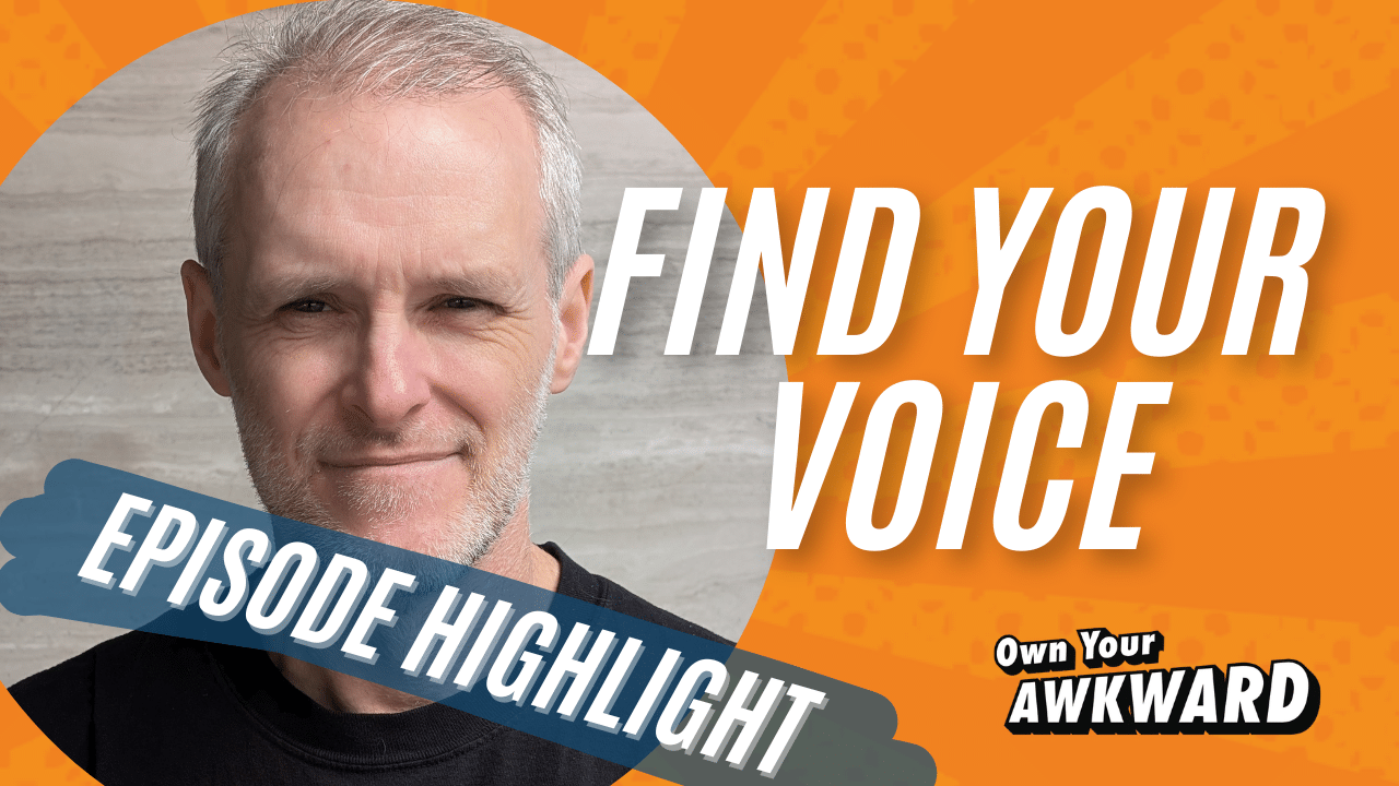 Headshot of podcast guest Dave Campbell featured on the Own Your Awkward Podcast