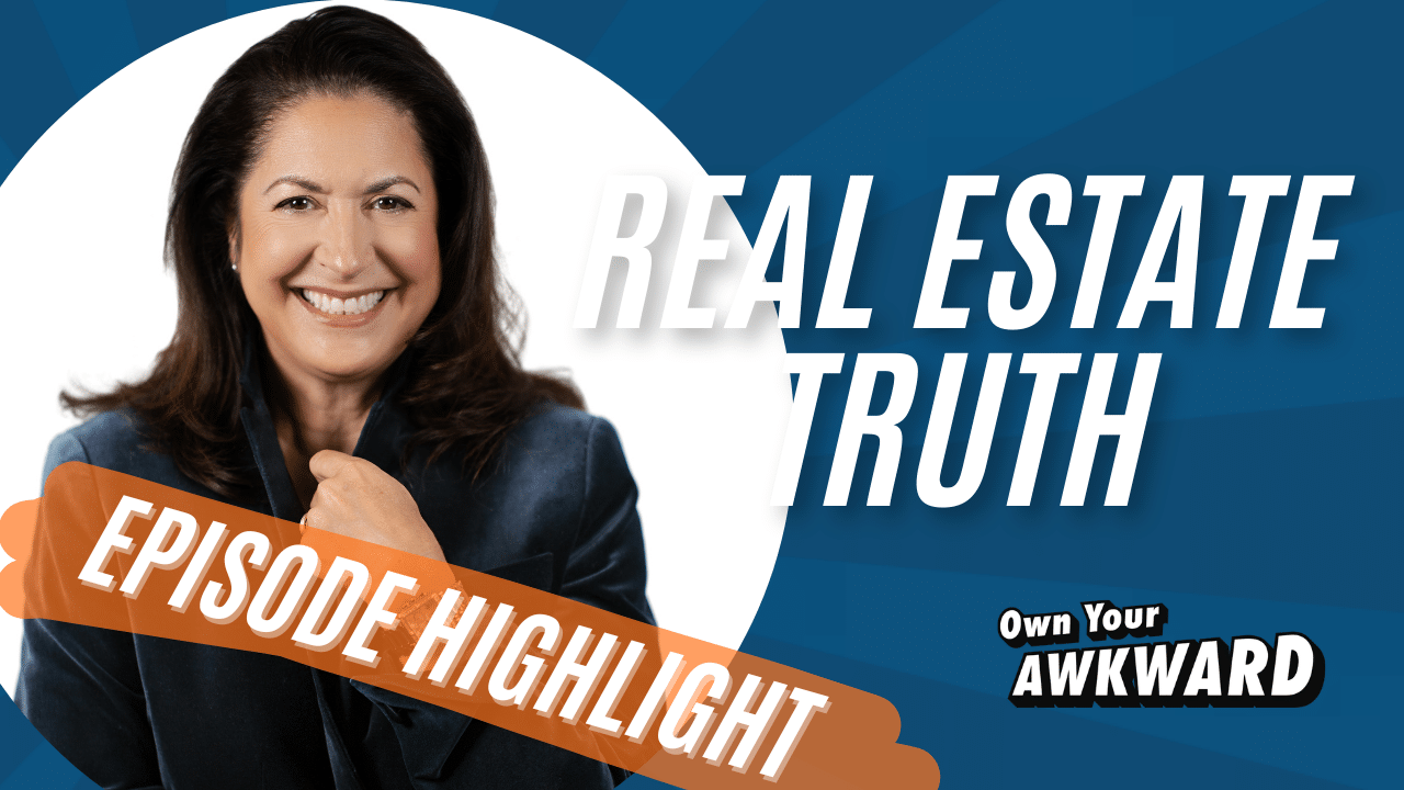 Headshot of podcast guest Sloan Hunter featured on the Own Your Awkward Podcast