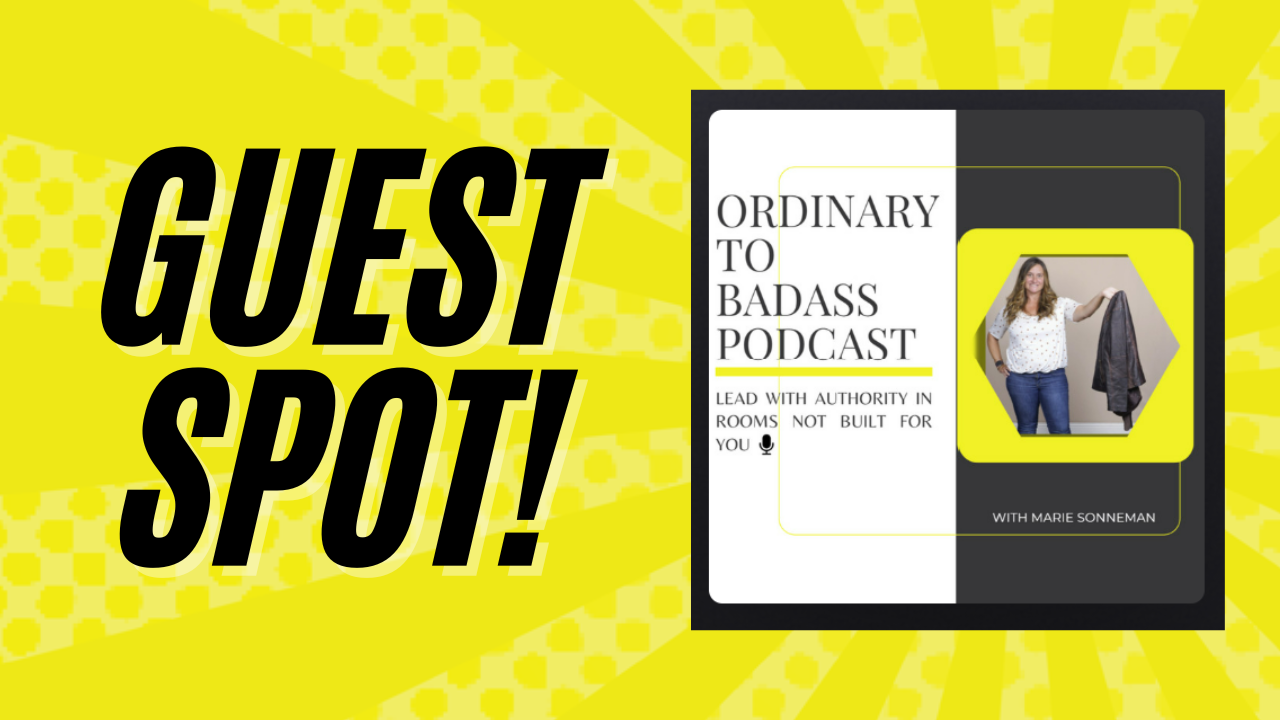 Ordinary to Badass Podcast with Marie Sonneman featuring Andy Vargo